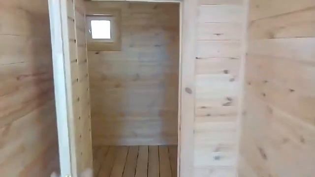 Чудесная каркасная баня размером 4 60 на 6 с отдельной комнатой отдыха смотреть онлайн