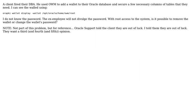 Databases: Recover encrypted Oracle database смотреть онлайн