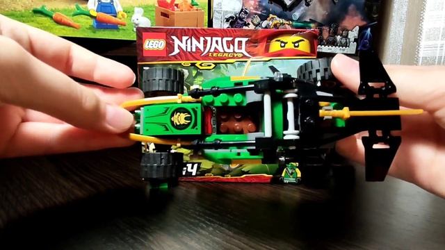 Лего набор 71700 машина Ллойда. Lego set 71700 Lloyd's car. смотреть онлайн