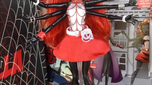 Monster High Webarella Wydowna Spider SDCC 2013 Exclusive обзор на русском смотреть онлайн