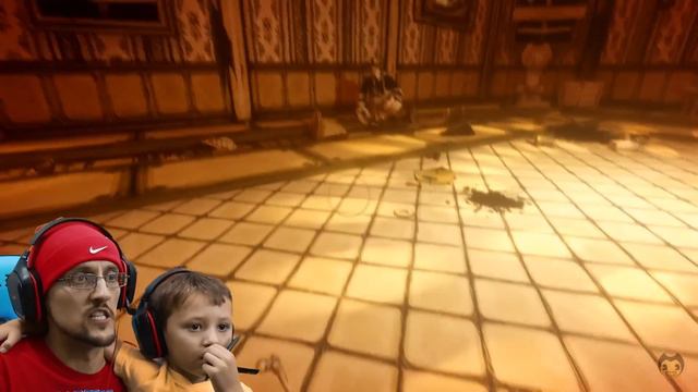 BORIS the MONSTER WOLF & Two Alice Angels? Bendy & the Ink Machine BOSS Fight (FGTEEV Chapter 4 #3) смотреть онлайн