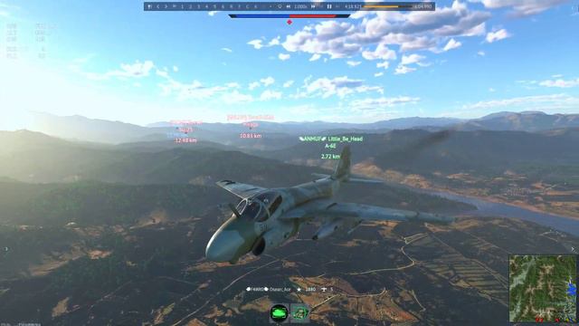 War Thunder A6E 6 kills air RB, p2w? смотреть онлайн