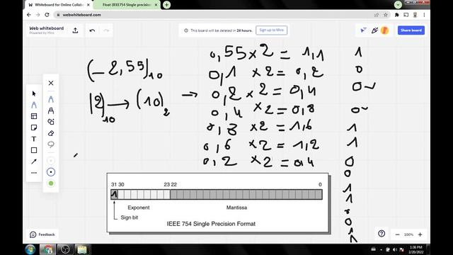IEEE 754 conversion simple precision смотреть онлайн