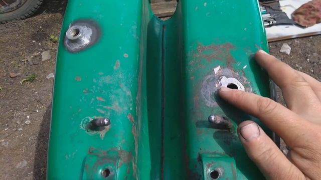 Мотоцикл Урал.Еще немного про бензобак. смотреть онлайн