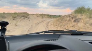Мерседес виано 4х4, дорога на рыбалку, по песку, тест полного привода.