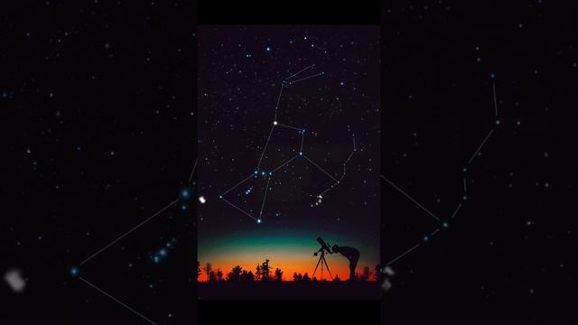 Звёздное небо под музыку С. Чекалина