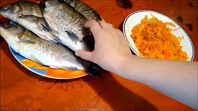 Карпы, запечённые в духовке смотреть онлайн