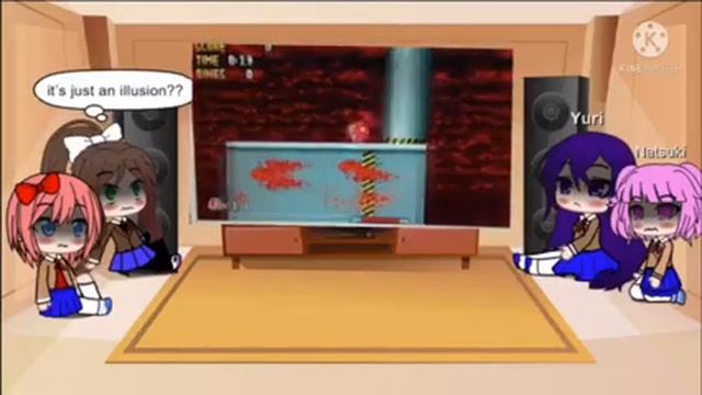 DDLC Reacts To Sonic.exe SOH Part 2 It's Just An Illusion #ddlc #reaction #fandom #sonicexe смотреть онлайн