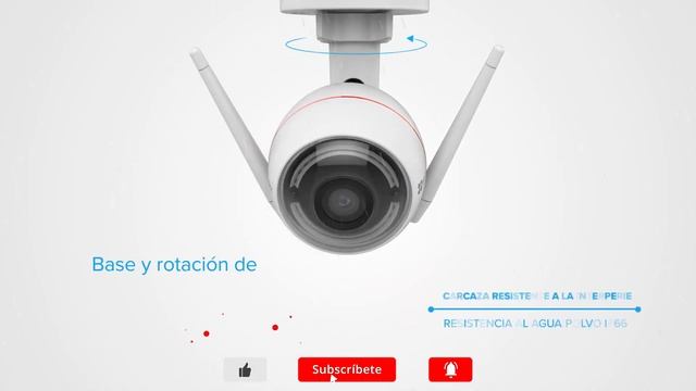 Cámara IP con Sirena C3W EZGUARD смотреть онлайн