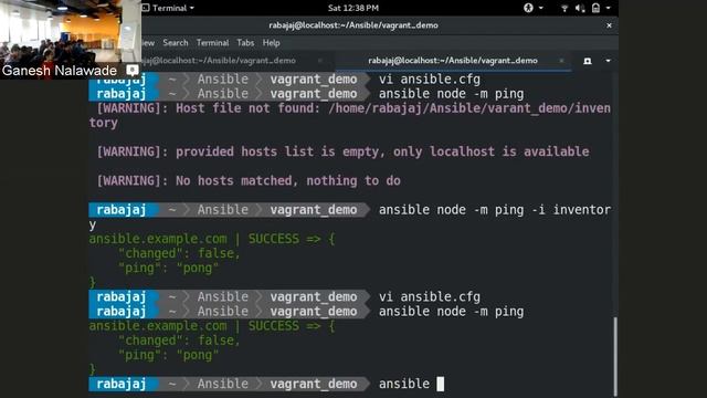 [Ansible Pune Meetup] Implementing Ansible with vagrant machines смотреть онлайн