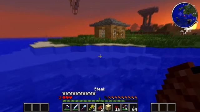 Minecraft: Crazy Craft 2.0" Ep. 16 "Return of the Angry Birds" (Orespawn Modded Chicken Bones Mod) смотреть онлайн