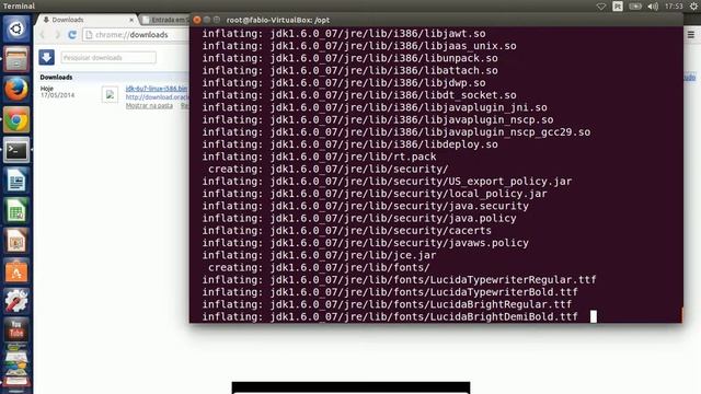 Instalação do java SE Development kit 6u7 no linux ubuntu 14.04 смотреть онлайн