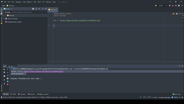#python Youtube Downloader python смотреть онлайн