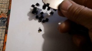 Как проверить транзисторы-полубочонки на приемные или не приемные. Есть золото или нет.