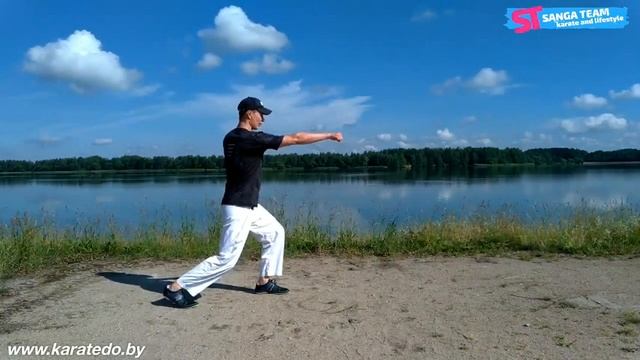 Online Karate Training (Kumite) - Онлайн тренировка по каратэ (кумитэ) - 29.06.2020