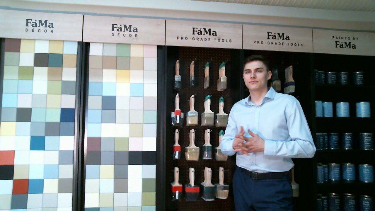 Профессиональный малярный инструмент от FaMa Profi Centre смотреть онлайн