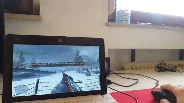 Call of duty 2 on intel Atom n455 gma 3150 2gb Ram смотреть онлайн