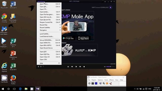 Windows 10 KMplayer Multimedia Player Free Quick Look