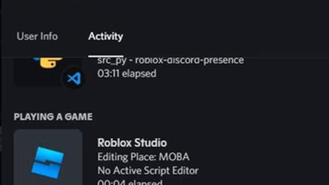 Roblox Studio Discord Presence смотреть онлайн