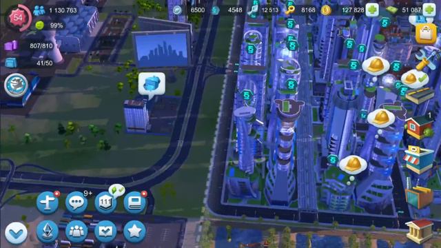 Simcity Buildit 2023 Lv.54 4th place, 68k points, 44 task left. смотреть онлайн