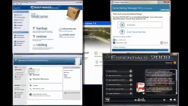 Genie Backup Manager Professional 9 смотреть онлайн