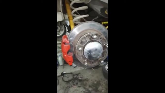 Тюнинг! Дисковые тормоза и гидроручник на бешеную Ниву смотреть онлайн