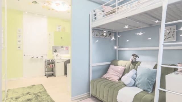 Как оформить ДЕТСКУЮ с помощью мебели и аксессуаров ИКЕА смотреть онлайн