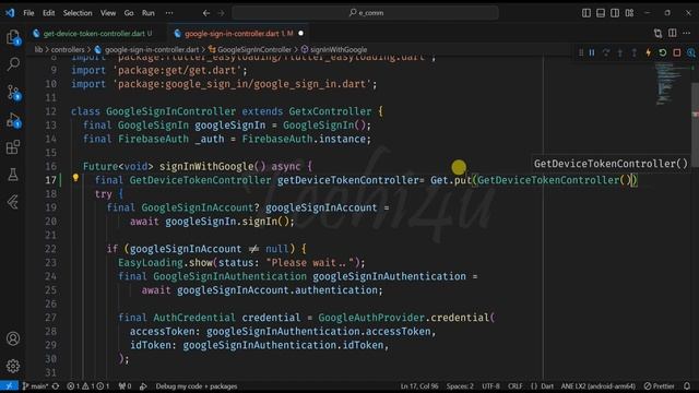 Flutter ecommerce app using firebase with admin panel | Get device token flutter firebase messaging смотреть онлайн