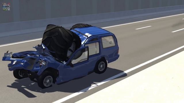 Beamng drive - Torn off Wheels Crashes смотреть онлайн