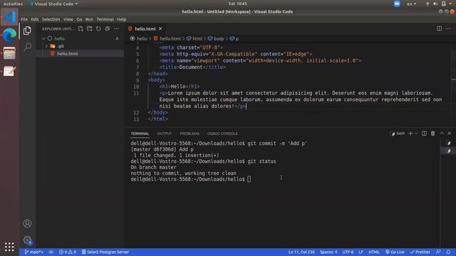Работа с Git и GitHub, часть 1 (для начинающих) смотреть онлайн