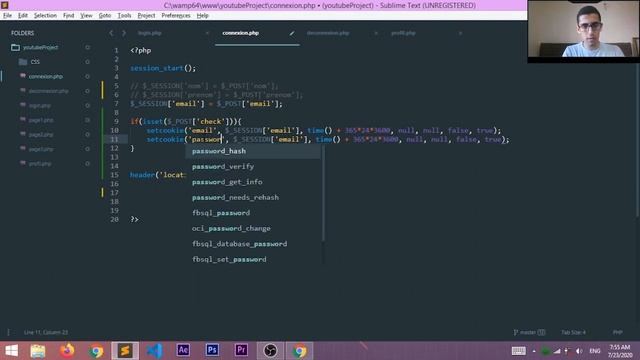 PHP #25 : Les Cookies ($_COOKIE['password']) - الدارجة المغربية смотреть онлайн
