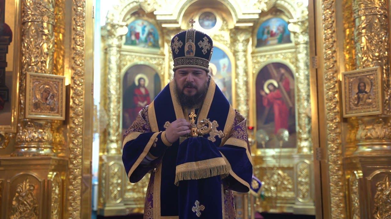 Слово епископа Антония в Великий четверг смотреть онлайн