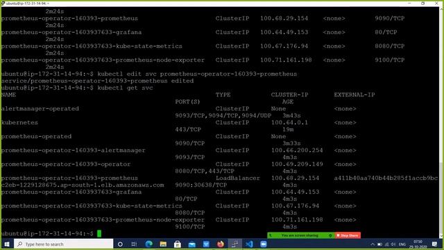 Kubernetes Cluster Monitoring with Prometheus and Grafana смотреть онлайн
