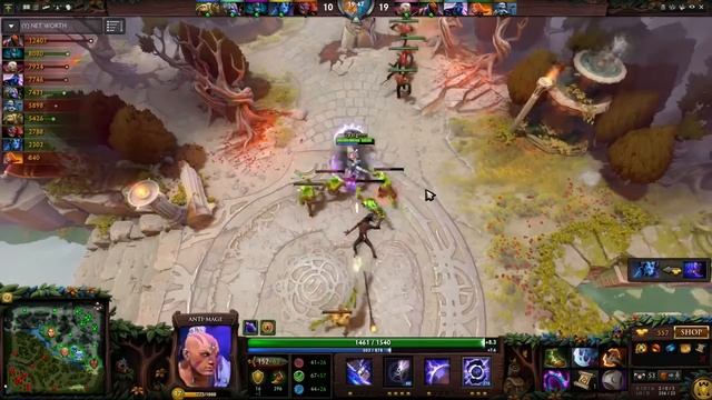 Miracle Pro Antimage Carry Rank MMR Game Dota 2 смотреть онлайн