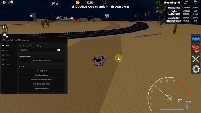 New ! Vehicle Legends Auto Farm Script смотреть онлайн