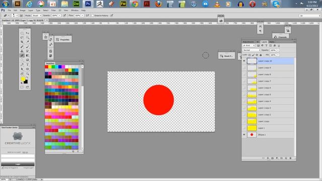 How to Make an Erase Away Animation with Adobe Photoshop CS6 Extended. смотреть онлайн