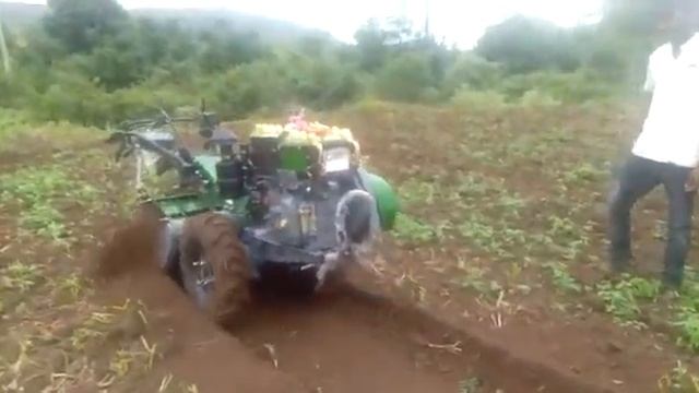 KIRLOSKAR POWER TILLER 12HP 7773977163 смотреть онлайн