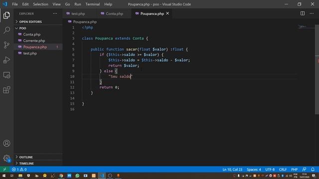 PHP - Aula 35 / POO - Classe Abstrata, Herança, Encapsulamento e trabalhando com múltiplos arquivos смотреть онлайн