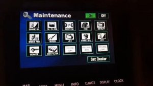 2006 Lexus RX400h User Interface.