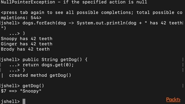 9 JShell Running Java from the Command Line смотреть онлайн