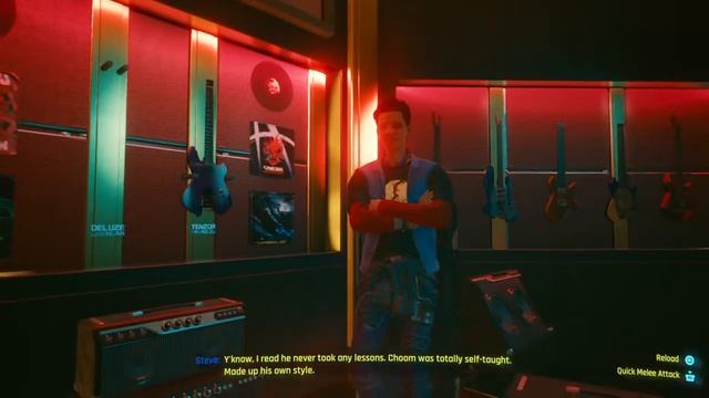Cyberpunk 2077 - Guitar Shopping As Johnny (Dialogue Highlight #13) смотреть онлайн
