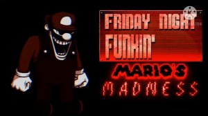 TRIPLE TROUBLE, BUT MARIO'S MADNESS/ТРОЙНАЯ ПРОБЛЕМА, НО БЕЗУМИЕ МАРИО ФНФ ПЕСНЯ!!!😱😱😱