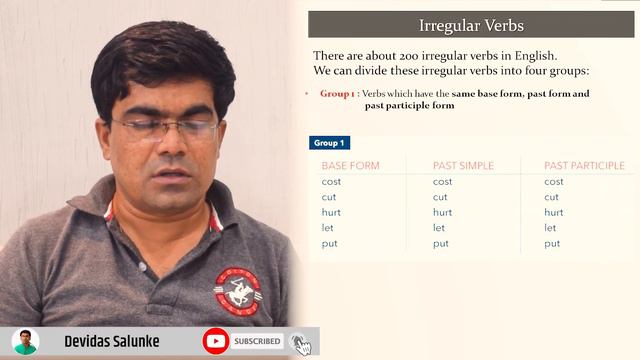 English Grammar| Learn English Tenses | Verb Forms & Practice Test | Part 5/6 | Prof.Devidas Salunk смотреть онлайн