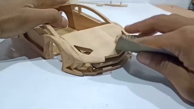 Lamborghini Aventador как сделать из дерева смотреть онлайн