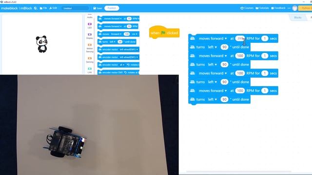 mBot Neo Coding | Encoder Motor - Making Shapes | How to program mBot Neo (mBot2) | Makeblock Robot смотреть онлайн