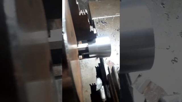 Простое деление окружности на 3 равных части на токарном станке. смотреть онлайн