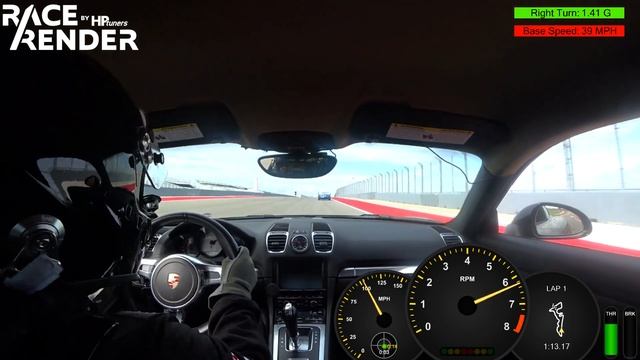 2:32.057 - Porsche Cayman S (981) - Circuit Of The Americas