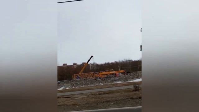 Стройка | Монтаж башенного крана КБМ 401п | СТРОИТЕЛЬСТВО ФОКА