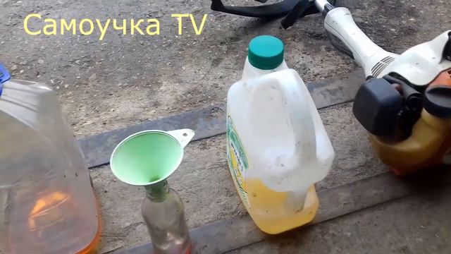 Сколько добавлять масла в Бензокосу смотреть онлайн
