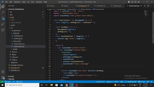 A React Chat Application using react.js | Javascript | CSS | a react-chat-app смотреть онлайн